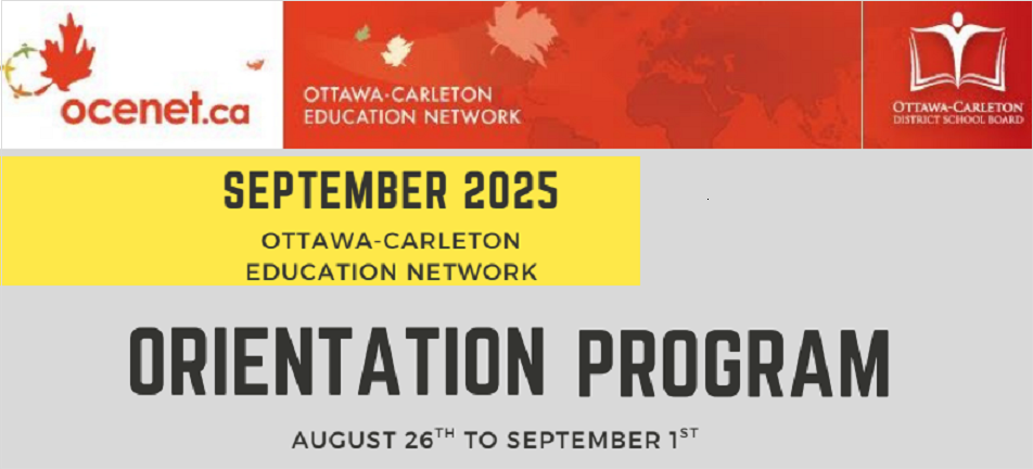 Orientation Program Poster